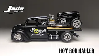 MOONEYES HOT ROD HAULER - JADA TOYS CUSTOM RESTOMOD