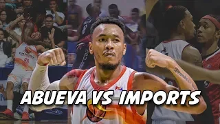 CALVIN ABUEVA VS IMPORTS | Terrence Jones, Orlando Johnson, Kevin Murphy & more