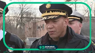 Philadelphia fire officials hold news conference after 3 people found dead inside Holmesburg home