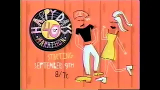 1996 Nick at Nite Commercial: Happy Days on Nick at Nite Premiere Marathon - Aired September 3, 1996