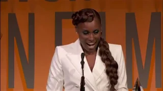 Issa Rae Receives the Emerging Entrepreneur Award at the 2019 Women In Film Annual Gala