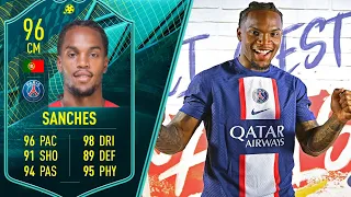 WOW! 96 MOMENTS RENATO SANCHES PLAYER REVIEW! FIFA 22