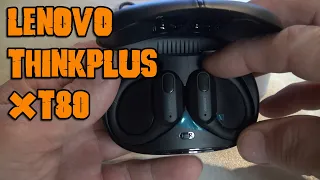 Lenovo XT80 sports headphones, unpacking, review, characteristics.