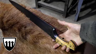 making a long-sax blade, the complete movie