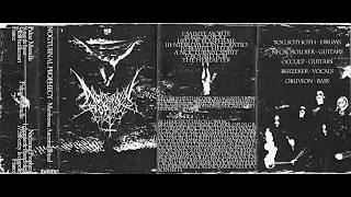 NOCTURNAL PROPHECY - MURDEROUS ANCESTRAL RITUAL [RAW BLACK METAL DEMO TAPE 2002]