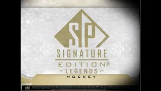 Should you buy 20-21 SP Signatures Legends Hockey? Product Analysis, Case Break Simulation, & Review