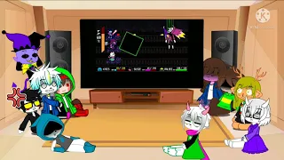 Deltarune (+Shift) reacts to Spamton Neo Fight (2/2)