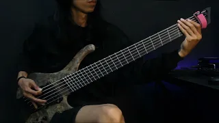 BORN OF OSIRIS - Machine | Bass Cover tapping Ibanez EHB1506