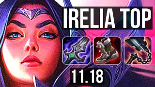 IRELIA vs KLED (TOP) (DEFEAT) | Rank 2, Rank 2 Irelia, Dominating | BR Challenger | v11.18