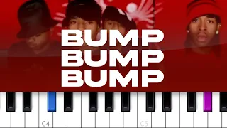 B2K, P Diddy -  Bump, Bump, Bump (piano tutorial)