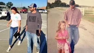 Dad Walked Daughter to First Day of Kindergarten and Last Day of High School