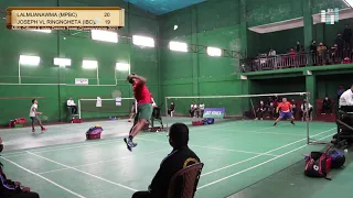 Badminton Mens Singles Final | Lalmuanawma vrs Joseph VL Ringngheta | MBA Official Championship 2021