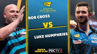 A DRAMATIC FINAL! | Humphries v Cross | Final | 2022 European Darts Grand Prix