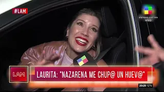 La guerra entre Nazarena y Laurita Fernández: "Tuvo una actitud un poco zorrita"