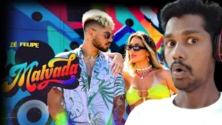 INDIAN REACT TO Zé Felipe - Malvada (Videoclipe Oficial) | Esau Baru