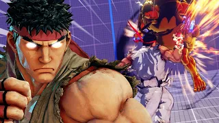 NEW RYU V-TRIGGER 1 COMBOS ARE BRUTAL !!