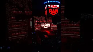 Wwe raw opening pyro and brock Lesnar Barclays Center