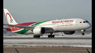 40+ Minutes Winter Plane Spotting - Montreal Trudeau (YUL) 75 Movements!