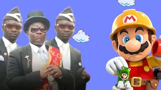 Get your groove on with the Coffin Dance in Super Mario Maker 2!