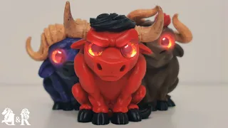 👹Они вам не коровы, а БЫКИ!🐃Фигурки Prosto Toys🐮