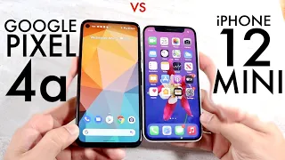 iPhone 12 Mini Vs Google Pixel 4a! (Comparison) (Review)