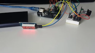 Arduino 7 Segment Display (TM 1637) - CountdownTimer + Code