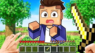 Minecraft PERO con cada GOLPE se vuelve MÁS REALISTA!