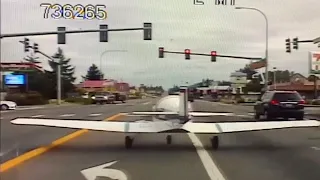 Pilot Makes Emergency Landing on Busy Washington Road: 'It's a Good Day to be Alive!'