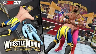 WWE 2K23 SIMULATION: Seth Rollins vs Logan Paul | WrestleMania 39 Highlights
