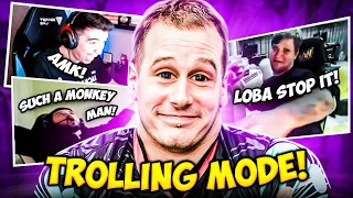 PRO PLAYERS REACT TO LOBANJICA FUNNY TROLLING!