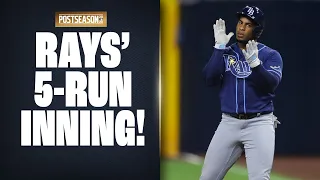 Rays put together HUGE 5-run inning to take lead vs. Astros in ALCS Game 3!