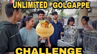 UNLIMITED STREET GOLGAPPA CHALLENGE | PANI PURI EATING COMPETITION| GOLGAPPA CHALLENGE|zayka_e_safar