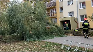 Akcja straży pożarnej na Rąbinie