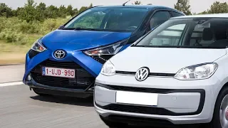 2018 Toyota Aygo vs. 2018 Volkswagen up!