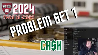 CS50 Cash Solution 2024. Beginners Guide for completing CS50 Week 1 Problem set 1 - Cash.