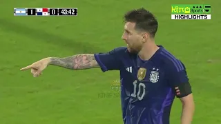 Argentina vs Panama Hіghlіghts  All Goals 2023 HD Messi At it Again.