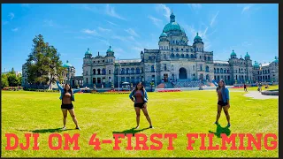 First Time Using DJI OM 4 (Hyperlapse Downtown Victoria, BC, Canada) #Hyperlapse#DJIOM4