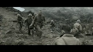 U.S.M.C Planting the American Flag on Mt.Suribachi Iwo Jima (From the Movie Flag Of Our Fathers)