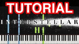Interstellar - First Step | Piano Tutorial (Synthesia)