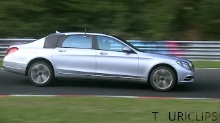 2015 Mercedes-Benz Maybach spied testing on the Nürburgring!