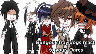 Bsd react to your Dares [ 5.9k subscribers ] •| Bungou stray dogs |•