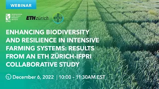 Webinar | Enhancing Biodiversity and Resilience in Intensive Farming Systems