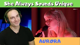 AURORA - Murder Song 5 4 3 2 1 &  Lucky | Live at Nidarosdomen | Reaction 🇮🇱