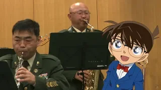 Detective Conan Main Theme 🎷 Japanese Army Band