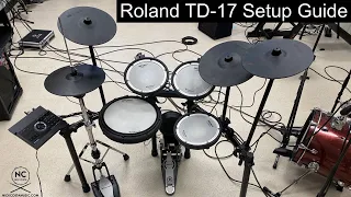 Roland TD-17KVX Setup Guide