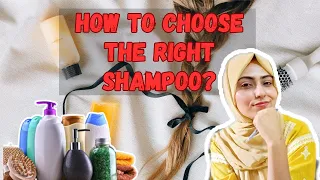 How to choose the right shampoo? | Step by step guide | Sulphate free | Ingredients| Mahnoor Faatima