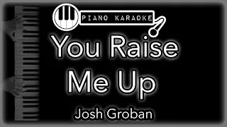 You Raise Me Up - Josh Groban - Piano Karaoke Instrumental