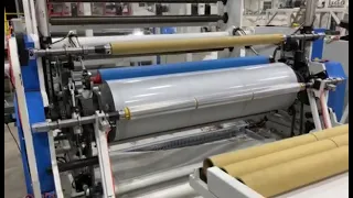 1500mm five layers fully automatic high speed stretch film machine