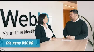Neue DSGVO: Wie erfüllt WebID die neuen Datenschutzrichtlinien? (WebID VLog Folge 9)