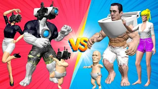 FAMILY CAMERAMAN MUSCLE BOSSES VS FAMILY G-MAN MUSCLE BOSSES